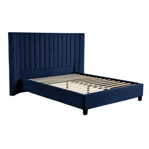 Lulu Bed - Navy - Queen by Darcy & Duke, a Bed Heads for sale on Style Sourcebook