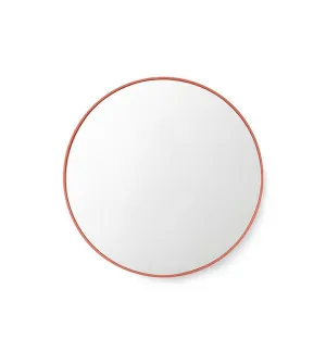 Ex Display - Flynn 50cm Round Mirror - Coral by Interior Secrets - AfterPay Available by Interior Secrets, a Mirrors for sale on Style Sourcebook