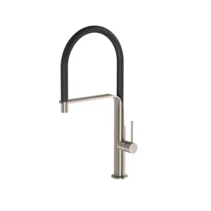 Vido Flexible Hose Sink Mixer 200 Brushed Nickel by PHOENIX, a Laundry Taps for sale on Style Sourcebook