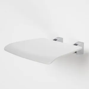 Opal Support Shower Seat Folding | Made From Plastic In White By Caroma by Caroma, a Towel Rails for sale on Style Sourcebook