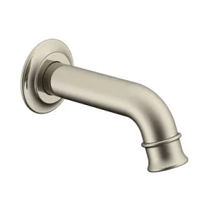 Eternal Mini Wall Spout | Made From Brass In Brushed Nickel By ADP by ADP, a Bathroom Taps & Mixers for sale on Style Sourcebook