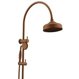 Eternal Gooseneck Twin Shower Set Copper In Brushed Copper By ADP by ADP, a Showers for sale on Style Sourcebook