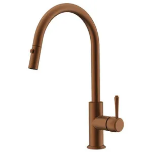 Eternal Pull Kitchen Mix | Made From Brass In Brushed Copper By ADP by ADP, a Kitchen Taps & Mixers for sale on Style Sourcebook