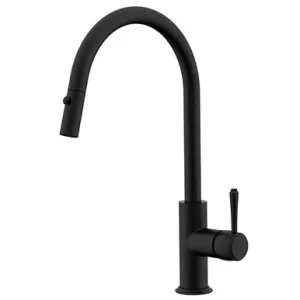 Eternal Pull Kitchen Mix | Made From Brass In Matte Black By ADP by ADP, a Kitchen Taps & Mixers for sale on Style Sourcebook
