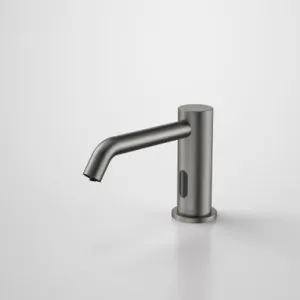Liano II Sensor Hob Mounted Soap Dispenser | Made From Steel/Stainless Steel In Gunmetal By Caroma by Caroma, a Soap Dishes & Dispensers for sale on Style Sourcebook
