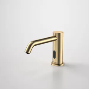 Liano II Sensor Hob Mounted Soap Dispenser | Made From Steel/Stainless Steel/Brushed Brass By Caroma by Caroma, a Soap Dishes & Dispensers for sale on Style Sourcebook