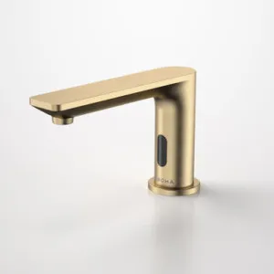 Urbane II Sensor Hob Mounted Soap Dispenser Brushed | Made From Brass/Brushed Brass By Caroma by Caroma, a Soap Dishes & Dispensers for sale on Style Sourcebook