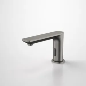 Urbane II Sensor Hob Mounted Soap Dispenser | Made From Brass In Gunmetal By Caroma by Caroma, a Soap Dishes & Dispensers for sale on Style Sourcebook