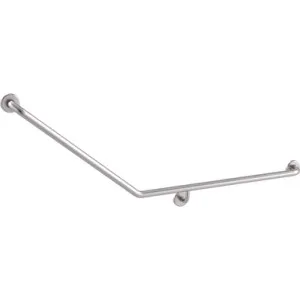 Care Grab Rail 40 Degree Rh 870 X 700mm Brushed | Made From Stainless Steel In Brushed Stainless Steel By Raymor by Raymor, a Showers for sale on Style Sourcebook