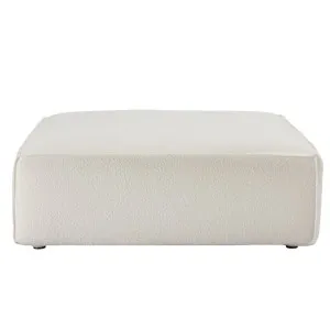 Riley Boucle Ivory Modular Big Ottoman by James Lane, a Ottomans for sale on Style Sourcebook