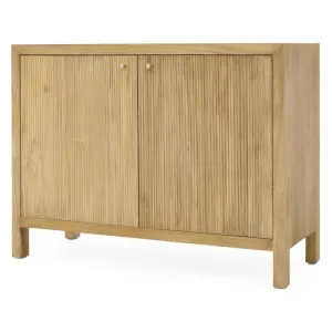 Claudia Teak Timber 2 Door Sideboard, 110cm, Natural by Ambience Interiors, a Sideboards, Buffets & Trolleys for sale on Style Sourcebook