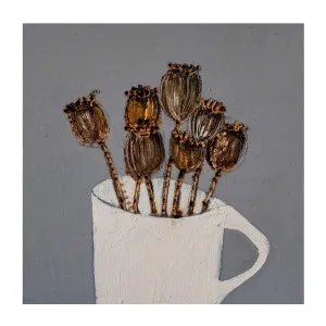 Seed Heads , By Louise O'hara by Gioia Wall Art, a Prints for sale on Style Sourcebook