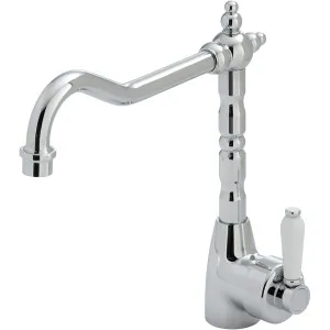 Eleanor Sink Mixer 226 Chrome/White by Fienza, a Laundry Taps for sale on Style Sourcebook
