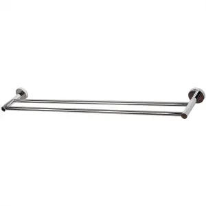 Goulburn Towel Rail Double 750 Chrome by NR, a Towel Rails for sale on Style Sourcebook