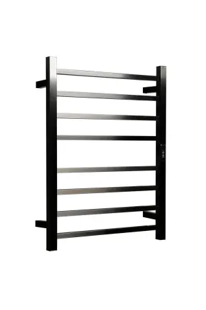 Towel Rail Heated Flat Square 530X700 Gun Metal by Hotwire, a Towel Rails for sale on Style Sourcebook