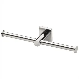 Radii Square Toilet Roll Holder Chrome by PHOENIX, a Toilet Paper Holders for sale on Style Sourcebook