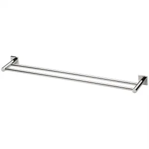 Radii Square Towel Rail Double 800 Chrome by PHOENIX, a Towel Rails for sale on Style Sourcebook