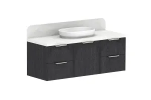 Archie 1350 Door & Drawer Centre Bowl Vanity, Estella oak by ADP, a Vanities for sale on Style Sourcebook