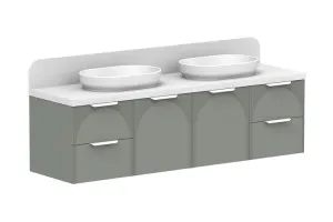 Archie 1800 Door & Drawer Double Bowl Vanity, Topiary by ADP, a Vanities for sale on Style Sourcebook