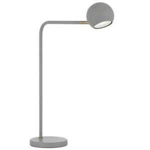 Jeremy Iron Desk Lamp, Grey by Telbix, a Desk Lamps for sale on Style Sourcebook