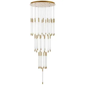 Kurtz LED Cluster Pendant Light, Gold by Telbix, a Pendant Lighting for sale on Style Sourcebook