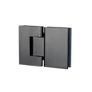 Kenzie Glass to Glass Shower Hinge - Brushed Gunmetal by ABI Interiors Pty Ltd, a Showers for sale on Style Sourcebook