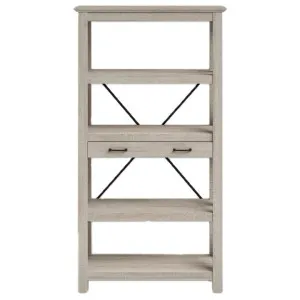 Etagere Farmhouse Display Shelf / Bookshelf, Washed Grey by Modish, a Bookshelves for sale on Style Sourcebook