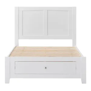 Connell Wooden Bed with End Drawer, King Single by Dodicci, a Beds & Bed Frames for sale on Style Sourcebook