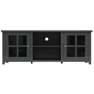 Pembroke Wooden 2 Door TV Unit, 165cm, Black by Fobbio Home, a Entertainment Units & TV Stands for sale on Style Sourcebook
