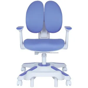 Berrilee Kids Study Chair with Footstool, Blue / White by New Oriental, a Kids Chairs & Tables for sale on Style Sourcebook
