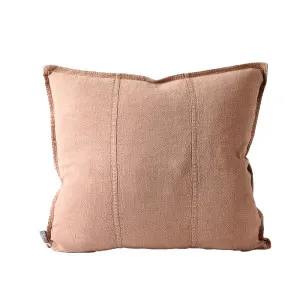 Luca® Linen Cushion - Clay by Eadie Lifestyle, a Cushions, Decorative Pillows for sale on Style Sourcebook