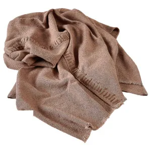 Astrid Throw - Clay by Eadie Lifestyle, a Throws for sale on Style Sourcebook