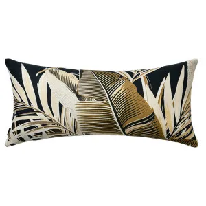 Golden Sunrise Linen Cushion - 80x40cm by Urban Road, a Cushions, Decorative Pillows for sale on Style Sourcebook