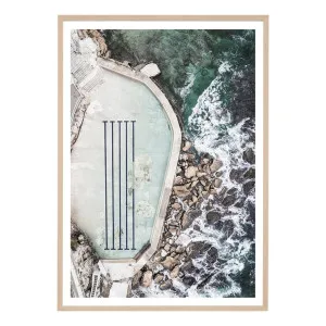 Sydney Swim Framed Print in 87 x 122cm by OzDesignFurniture, a Prints for sale on Style Sourcebook