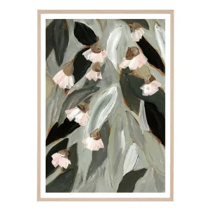 Gum Flower Dark 1 Framed Print in 113 x 159cm by OzDesignFurniture, a Prints for sale on Style Sourcebook