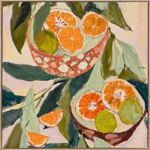 Wild Oranges Canvas Art Print by Urban Road, a Prints for sale on Style Sourcebook