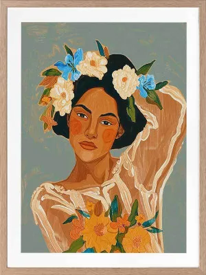 Senorita Framed Art Print by Urban Road, a Prints for sale on Style Sourcebook