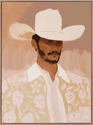 Cowboy Clay Canvas Art Print by Urban Road, a Prints for sale on Style Sourcebook