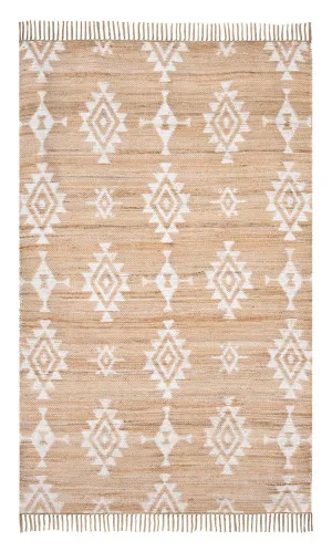 Quincy White and Natural Rug by Miss Amara, a Persian Rugs for sale on Style Sourcebook