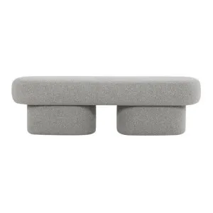 Covington Fabric Ottoman Bench, 150cm, Grey by Conception Living, a Ottomans for sale on Style Sourcebook