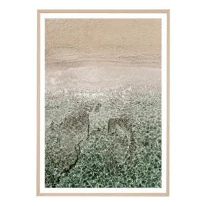 Island Shallows Framed Print in 45 x 62cm by OzDesignFurniture, a Prints for sale on Style Sourcebook