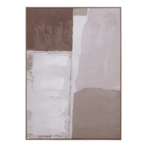 Shades of Beige 1 Box Framed Canvas in 100 x 140cm by OzDesignFurniture, a Prints for sale on Style Sourcebook