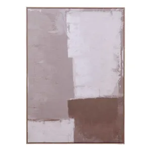 Shades of Beige 2 Box Framed Canvas in 100 x 140cm by OzDesignFurniture, a Prints for sale on Style Sourcebook