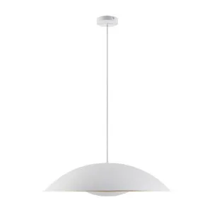 Daxia Iron Pendant Light, Small, White by Telbix, a Pendant Lighting for sale on Style Sourcebook