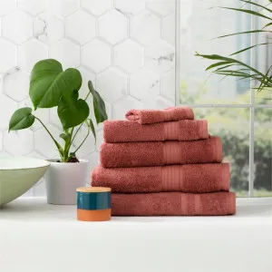 Renee Taylor Stella 5 Piece Brick Towel Pack by null, a Towels & Washcloths for sale on Style Sourcebook