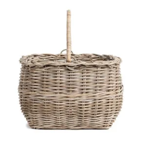 Mulberry Cane Carry Basket, Large by Wicka, a Baskets & Boxes for sale on Style Sourcebook