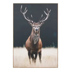 Meadow Deer Box Framed Canvas in 110 x 160cm by OzDesignFurniture, a Painted Canvases for sale on Style Sourcebook