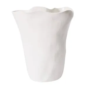 Kerry Tall Vase White - 28cm by James Lane, a Vases & Jars for sale on Style Sourcebook