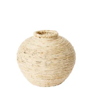 Bomani Round Vessel - 28cm by James Lane, a Vases & Jars for sale on Style Sourcebook