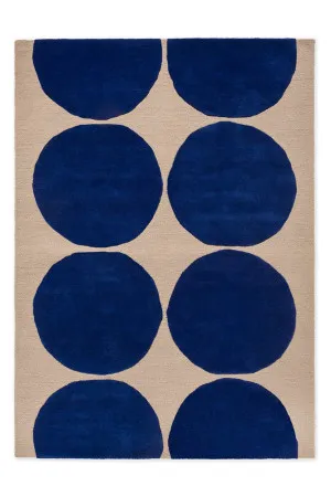 Marimekko Isot Kivet Blue 132508 by Marimekko, a Contemporary Rugs for sale on Style Sourcebook